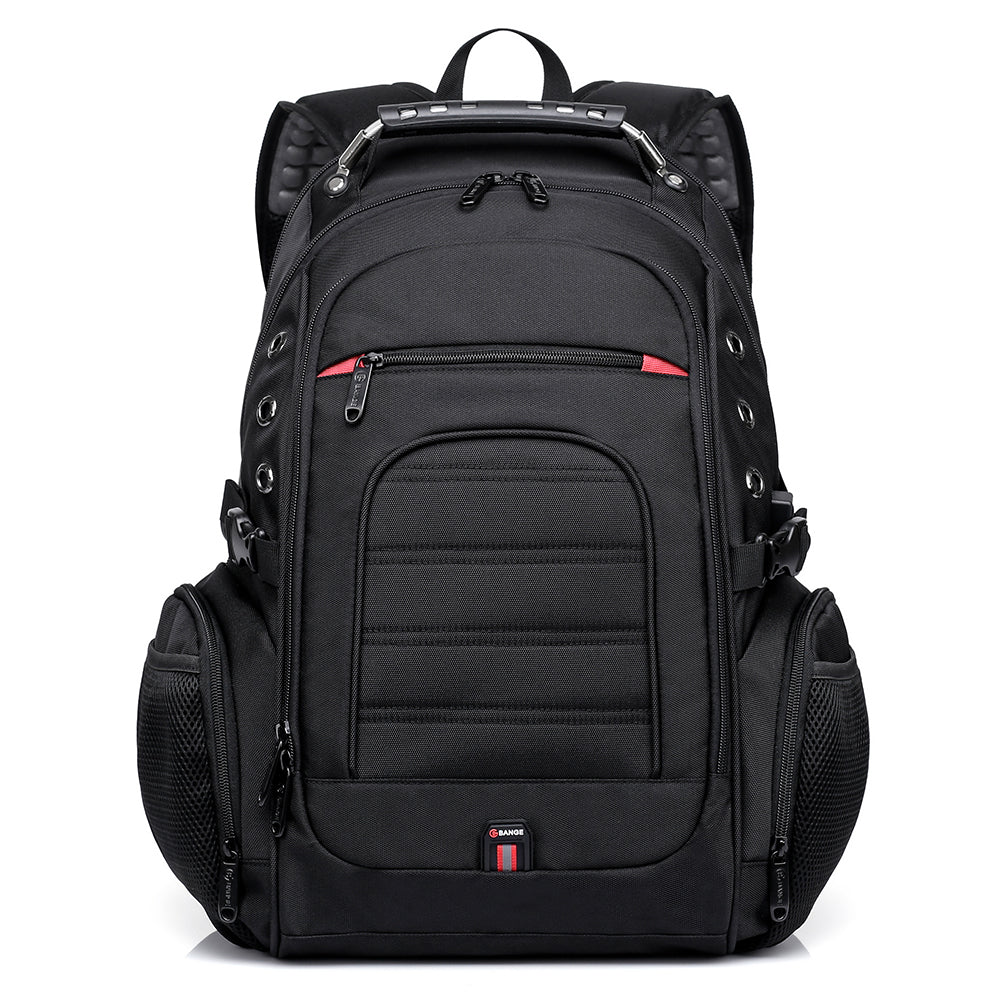 Bange 1903 Oxford Waterproof Unisex Travel Laptop 40L Backpack with USB Charging Black
