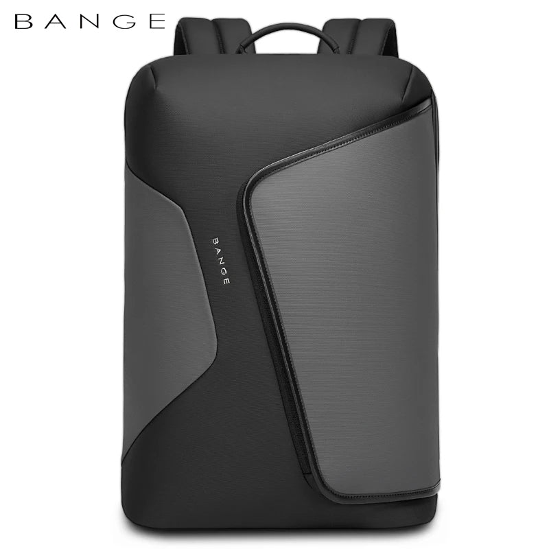 BANGE 2913 Business Men premium quality Fashion 15.6 in Laptop Backpack Unisex Grey