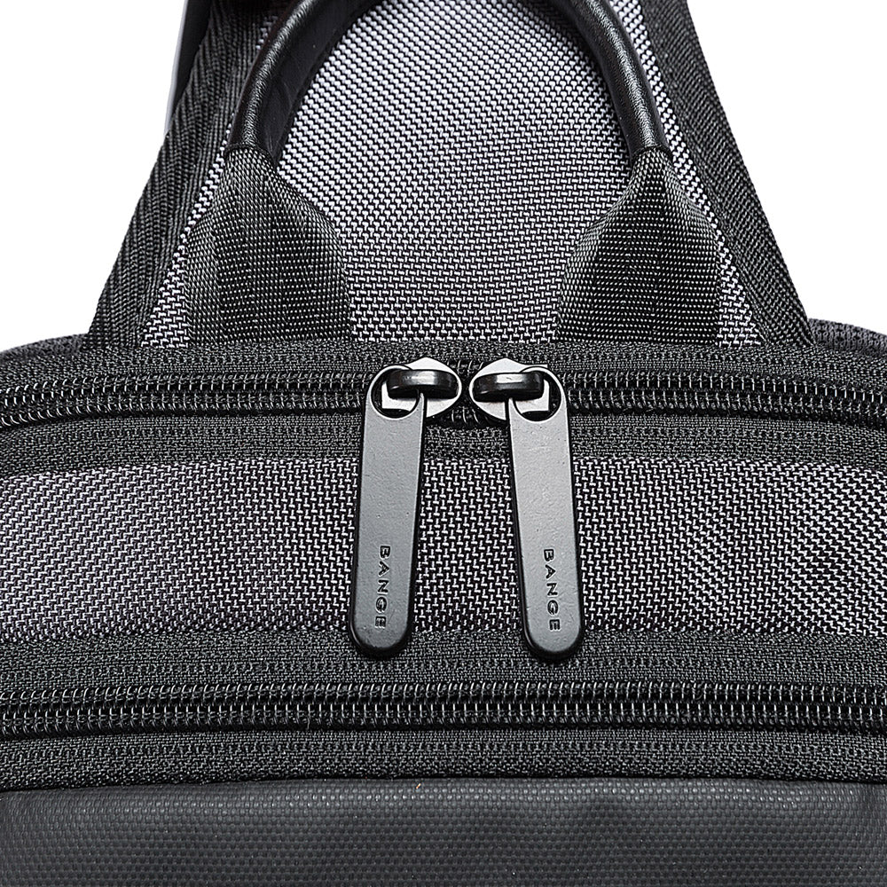 Fashion Waterproof Chest Bag Large Capacity 7082 BANGE New Oxford Black