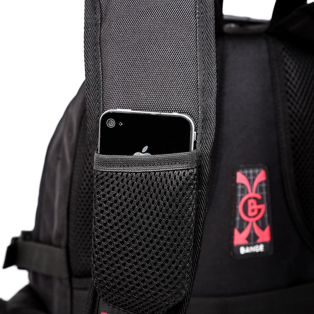 Bange 1901 Oxford Waterproof Unisex Travel Laptop 40L Backpack with USB Charging Black