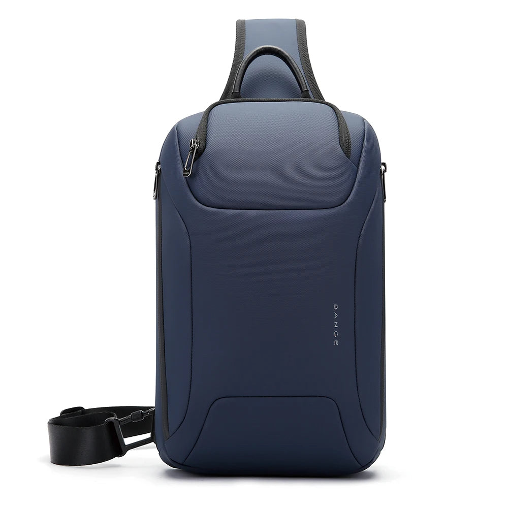 Bange Multifunctional Waterproof Sling Shoulder Men bag BG 8031 Blue
