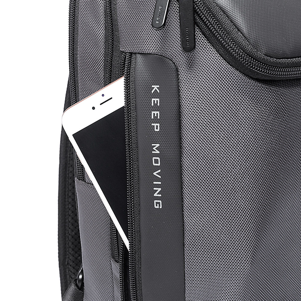Fashion Waterproof Chest Bag Large Capacity 7082 BANGE New Oxford Black