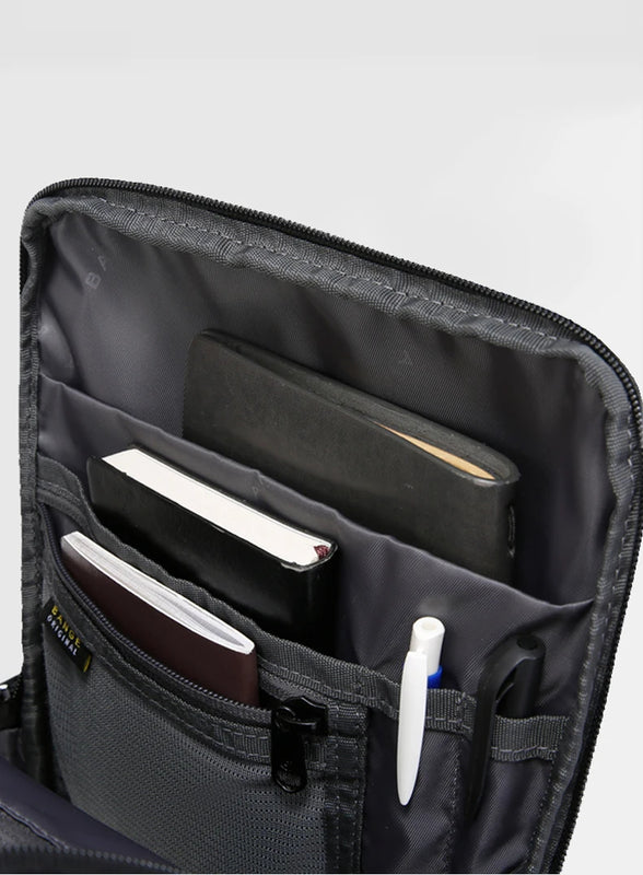 BANGE 7868 Blue New High Quality Lightweight Shoulder Bags Waterproof Anti Theft Crossbody Shoulder Bag Men&