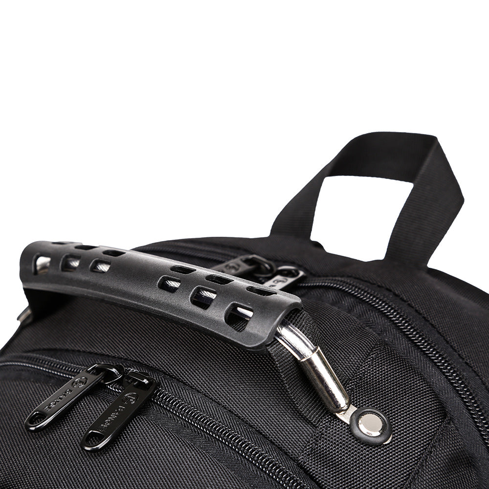 Bange 1901 Oxford Waterproof Unisex Travel Laptop 40L Backpack with USB Charging Black