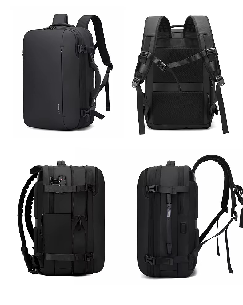 BANGE Hot Sell New Arrival Wholesale USB TSA Lock Weight Handle Waterproof Men Vacuum Compression Laptop Backpack 1909-8