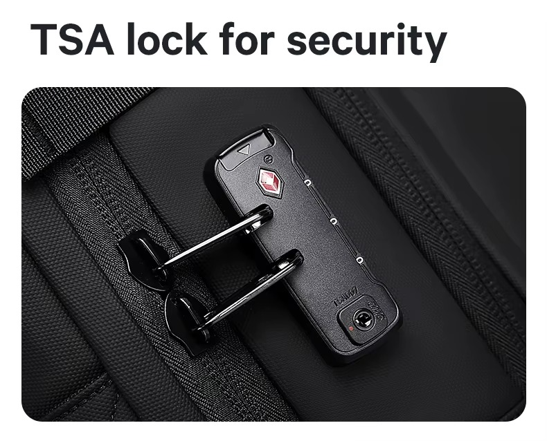 BANGE Hot Sell New Arrival Wholesale USB TSA Lock Weight Handle Waterproof Men Vacuum Compression Laptop Backpack 1909-8