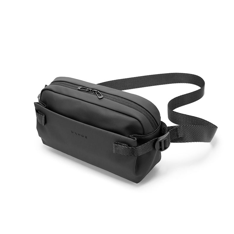 BANGE New Daily Unisex Waterproof Custom Men Crossbody Messenger Bag 7837 Black