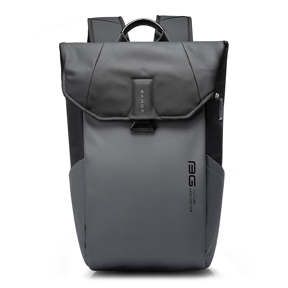 BANGE Waterproof Travel Men Bag Casual Sports Laptop Backpack Model 2575 Grey