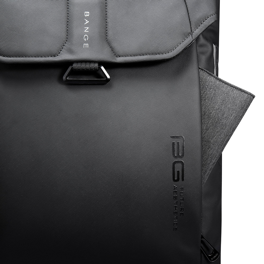 BANGE Waterproof Travel Men Bag Casual Sports Laptop Backpack Model 2575 Black