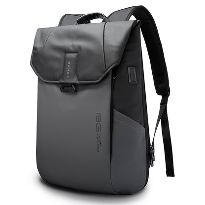 BANGE Waterproof Travel Men Bag Casual Sports Laptop Backpack Model 2575 Grey
