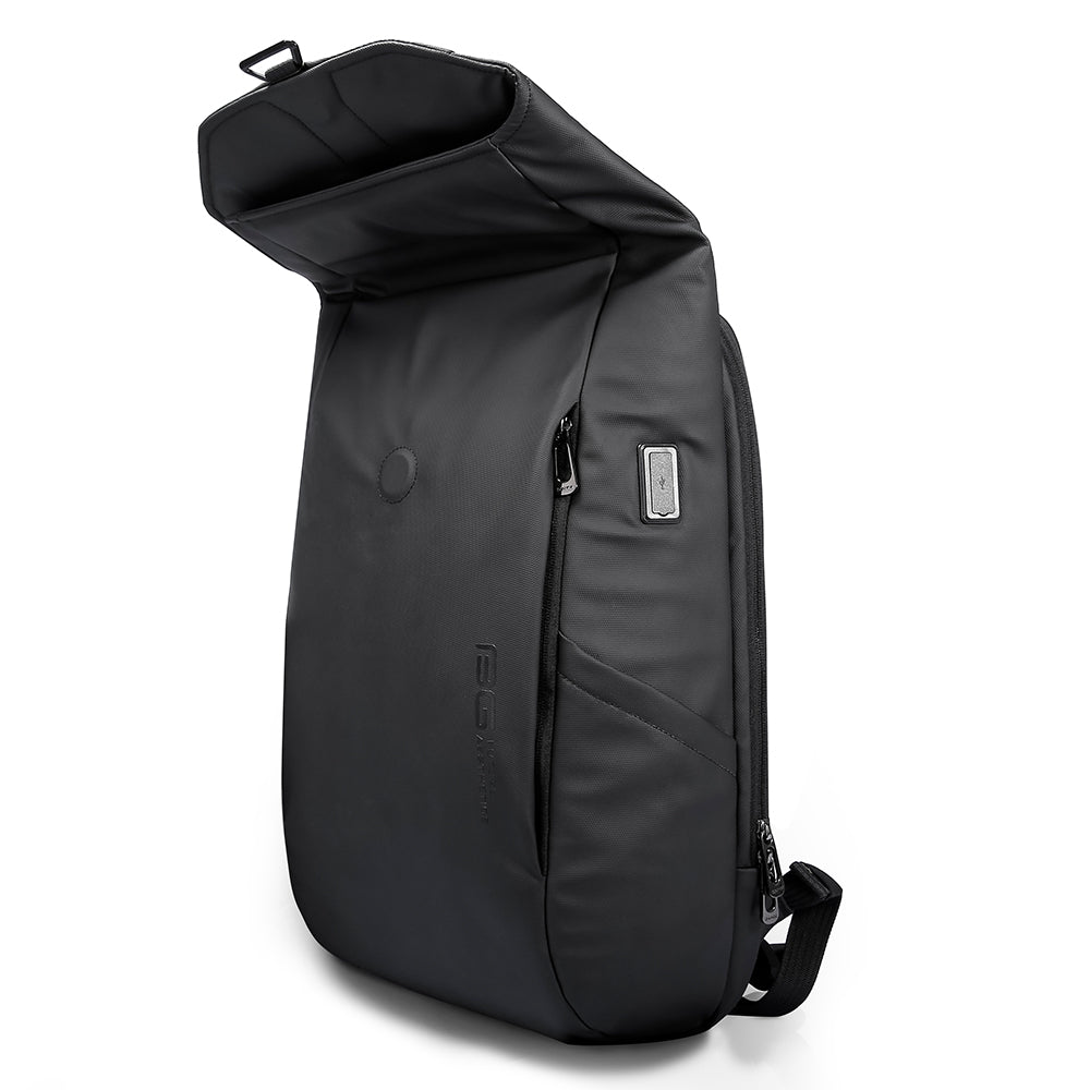 BANGE Waterproof Travel Men Bag Casual Sports Laptop Backpack Model 2575 Black