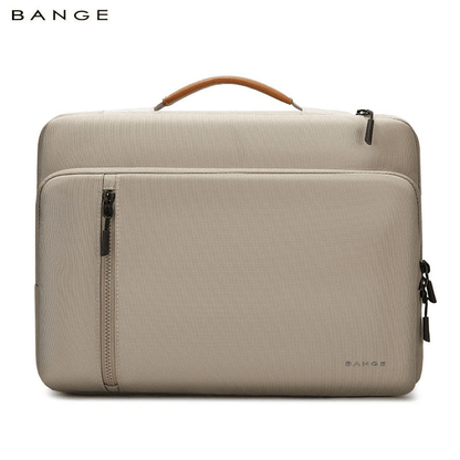 Bange 6802 Beige New Protective Water Resistant 14 inch Laptop &amp; Mac Book Sleeve With Handle