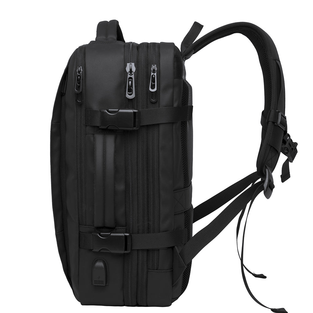 Bange 1908 Plus expandable polyester men travel backpacks anti theft laptop waterproof