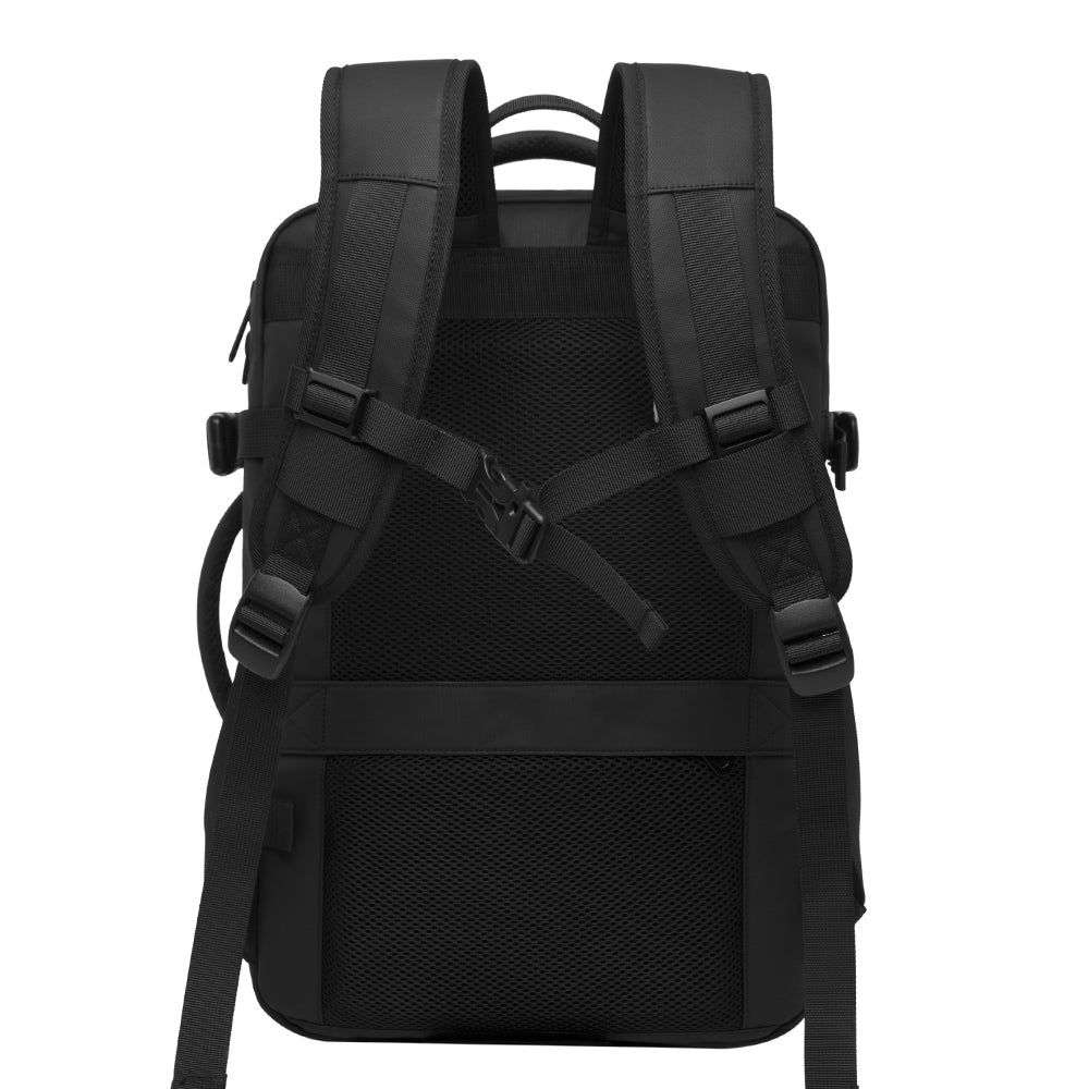 Bange 1908 Plus expandable polyester men travel backpacks anti theft laptop waterproof