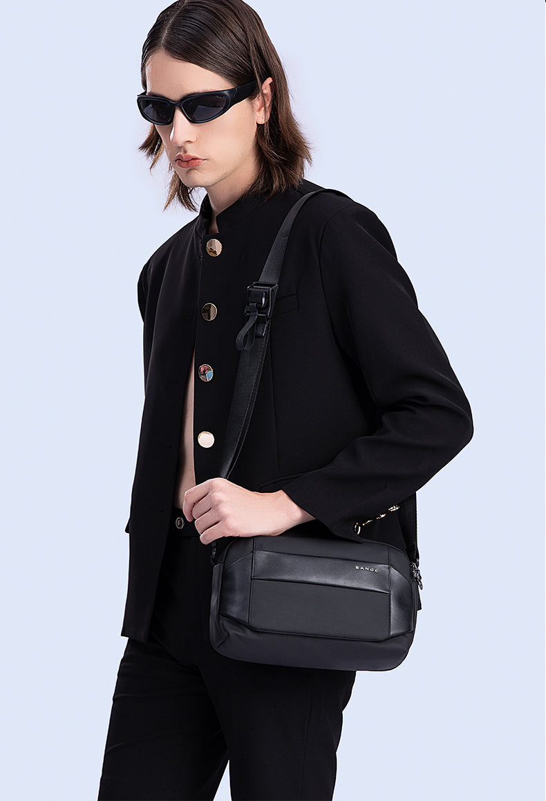 Bange Multifunctional Waterproof Sling chest bag BG 7717 Black