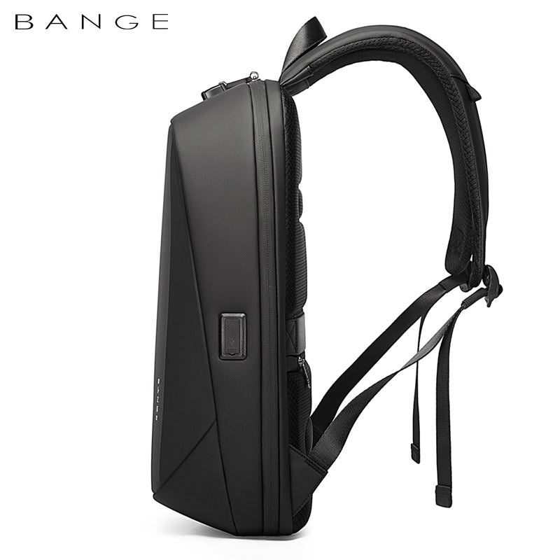 BANGE 7251 Business Men premium quality Fashion 15.6 in Laptop Backpack Unisex Black