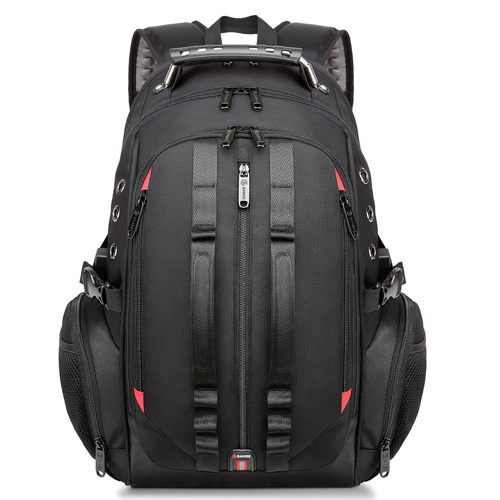 Bange 1901 Oxford Waterproof Unisex Travel Laptop 40L Backpack with USB Charging Black