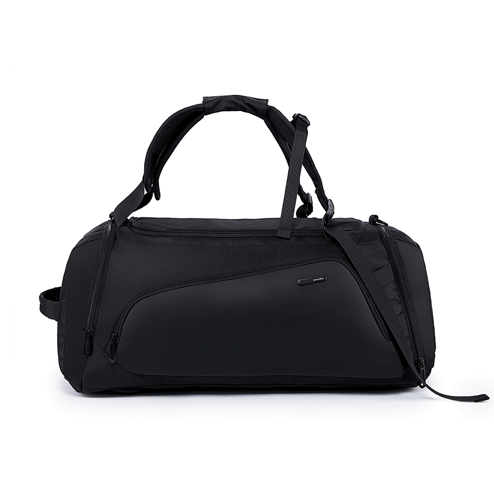 Bange stylist toiletry sport bags gym men waterproof travel duffel bag 1917 Black