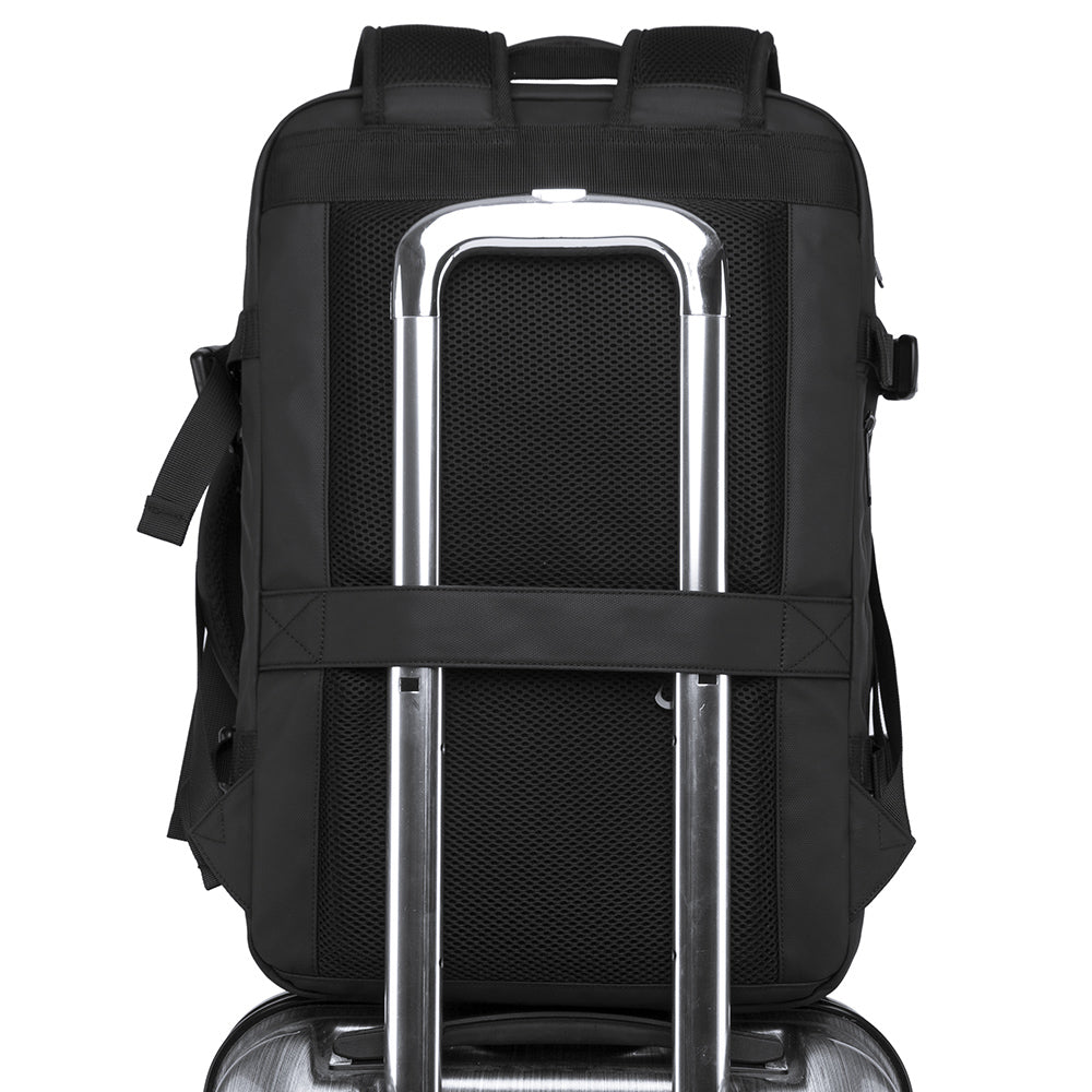 Bange 1908 Plus expandable polyester men travel backpacks anti theft laptop waterproof
