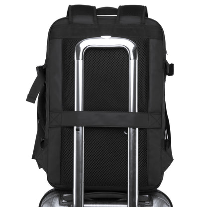 Bange 1908 Plus expandable polyester men travel backpacks anti theft laptop waterproof