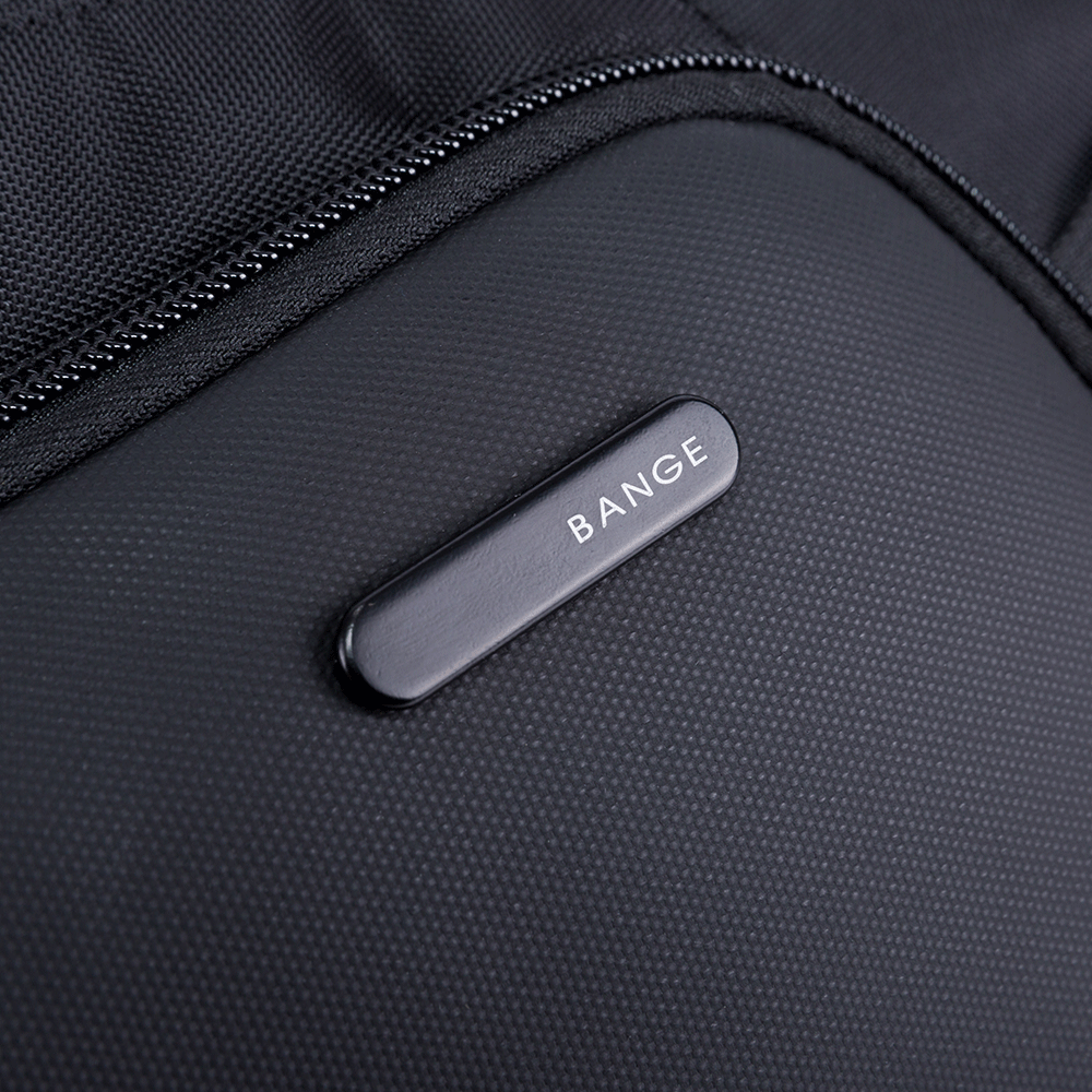 Bange stylist toiletry sport bags gym men waterproof travel duffel bag 1917 Black