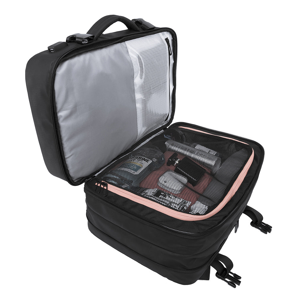 Bange 1908 Plus expandable polyester men travel backpacks anti theft laptop waterproof