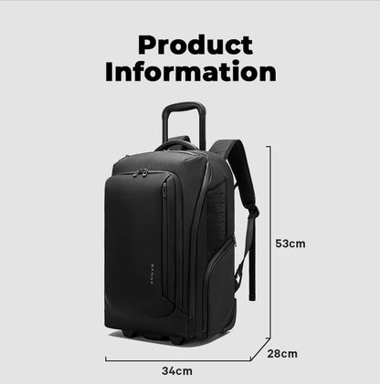 BANGE 8079 Black Hot Sell New Arrival TSA Lock Waterproof Men Anti Theft Travel Air Compression Backpack