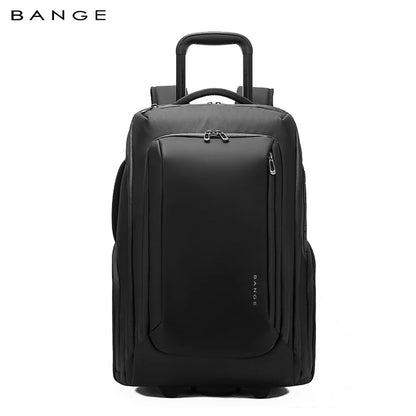 BANGE 8079 Black Hot Sell New Arrival TSA Lock Waterproof Men Anti Theft Travel Air Compression Backpack