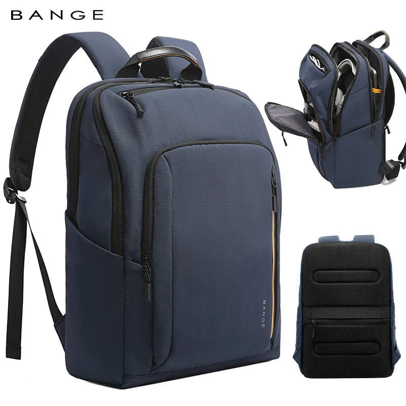 BANGE 7856 Blue Hot Sell New Arrival Wholesale Soft Lightweight Waterproof Men Casual Laptop Backpack