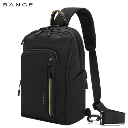 BANGE 7868 Black New High Quality Lightweight Shoulder Bags Waterproof Anti Theft Crossbody Shoulder Bag Men&