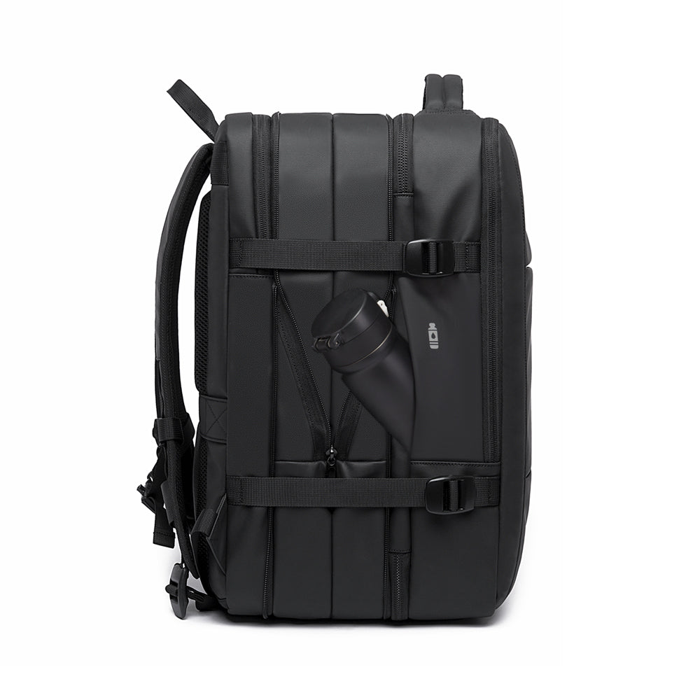 Bange 1908 Plus expandable polyester men travel backpacks anti theft laptop waterproof