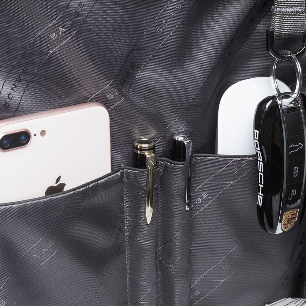 BANGE G66 15.6&quot; Multi Compartment Water Resistant Business Backpack