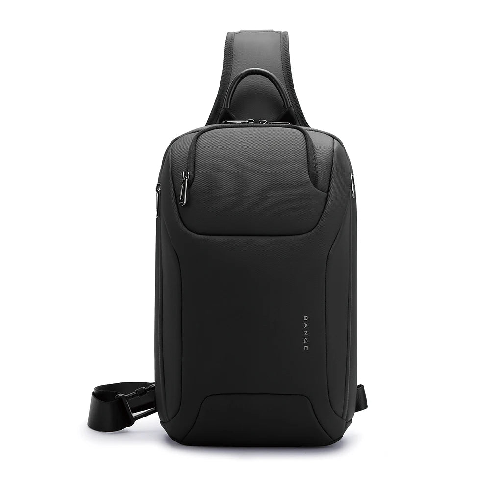 Bange Multifunctional Waterproof Sling Shoulder Men bag BG 8031 Black