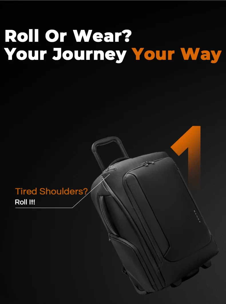 BANGE 8079 Black Hot Sell New Arrival TSA Lock Waterproof Men Anti Theft Travel Air Compression Backpack