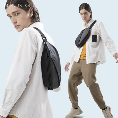 Bange Stylish Waterproof Crossbody Men Korean Style Sling Bag BG 7295 Grey