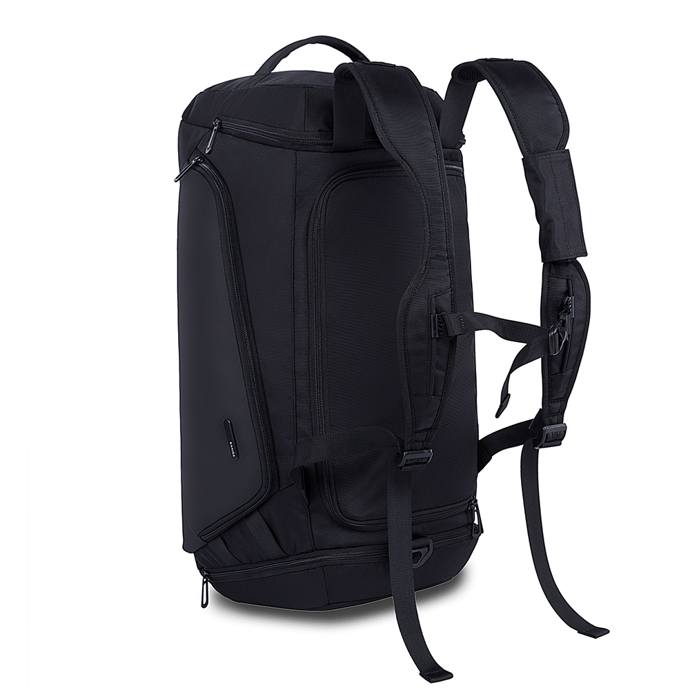 Bange stylist toiletry sport bags gym men waterproof travel duffel bag 1917 Black