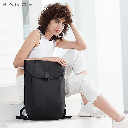 BANGE Waterproof Travel Men Bag Casual Sports Laptop Backpack Model 2575 Black