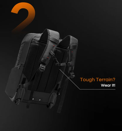 BANGE 8079 Black Hot Sell New Arrival TSA Lock Waterproof Men Anti Theft Travel Air Compression Backpack