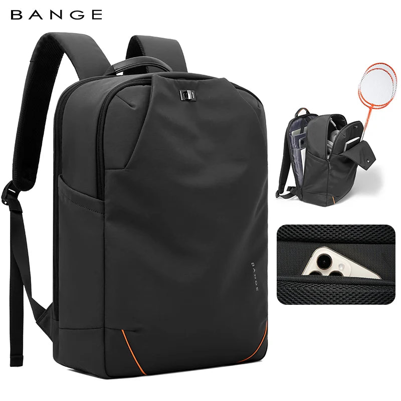 BANGE 8099 Black Hot Sell New Arrival Wholesale Soft Lightweight Waterproof Men Casual Laptop Backpack