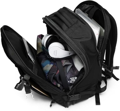 Bange 22039 smart nylon men black anti theft travel laptop backpacks
