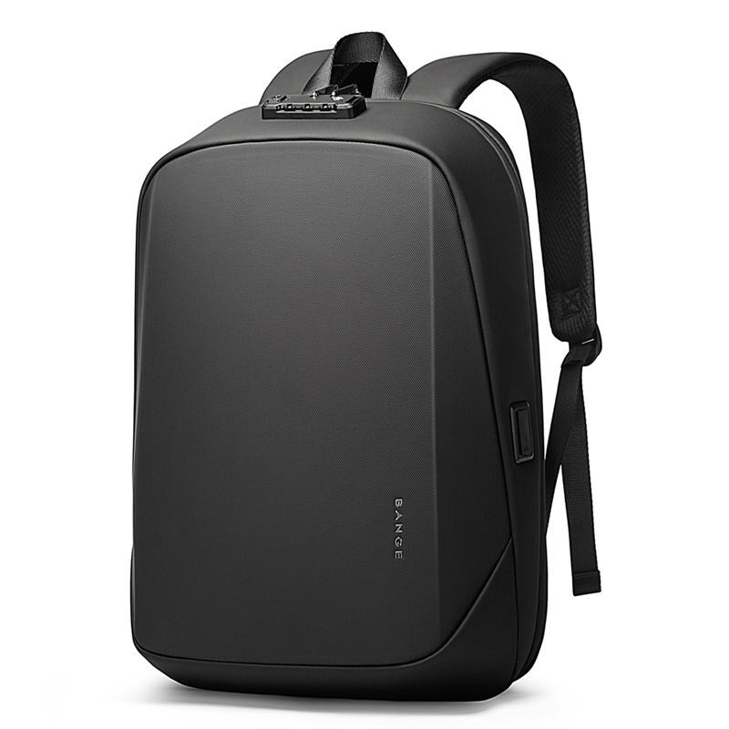 BANGE 7251 Business Men premium quality Fashion 15.6 in Laptop Backpack Unisex Black