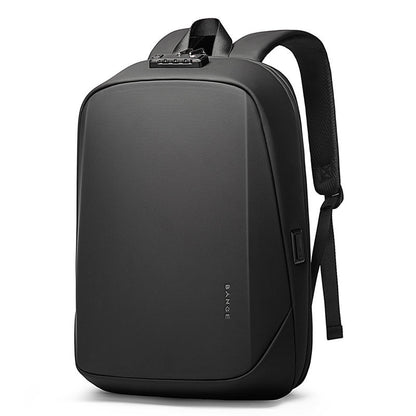 BANGE 7251 Business Men premium quality Fashion 15.6 in Laptop Backpack Unisex Black