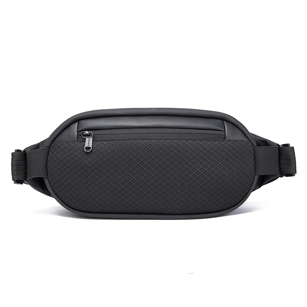 Bange Stylish Waterproof Crossbody Men Korean Style Sling Bag BG 7295 Black