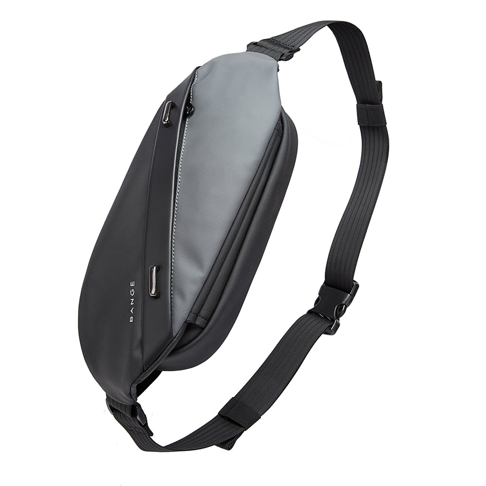 Bange Stylish Waterproof Crossbody Men Korean Style Sling Bag BG 7295 Grey