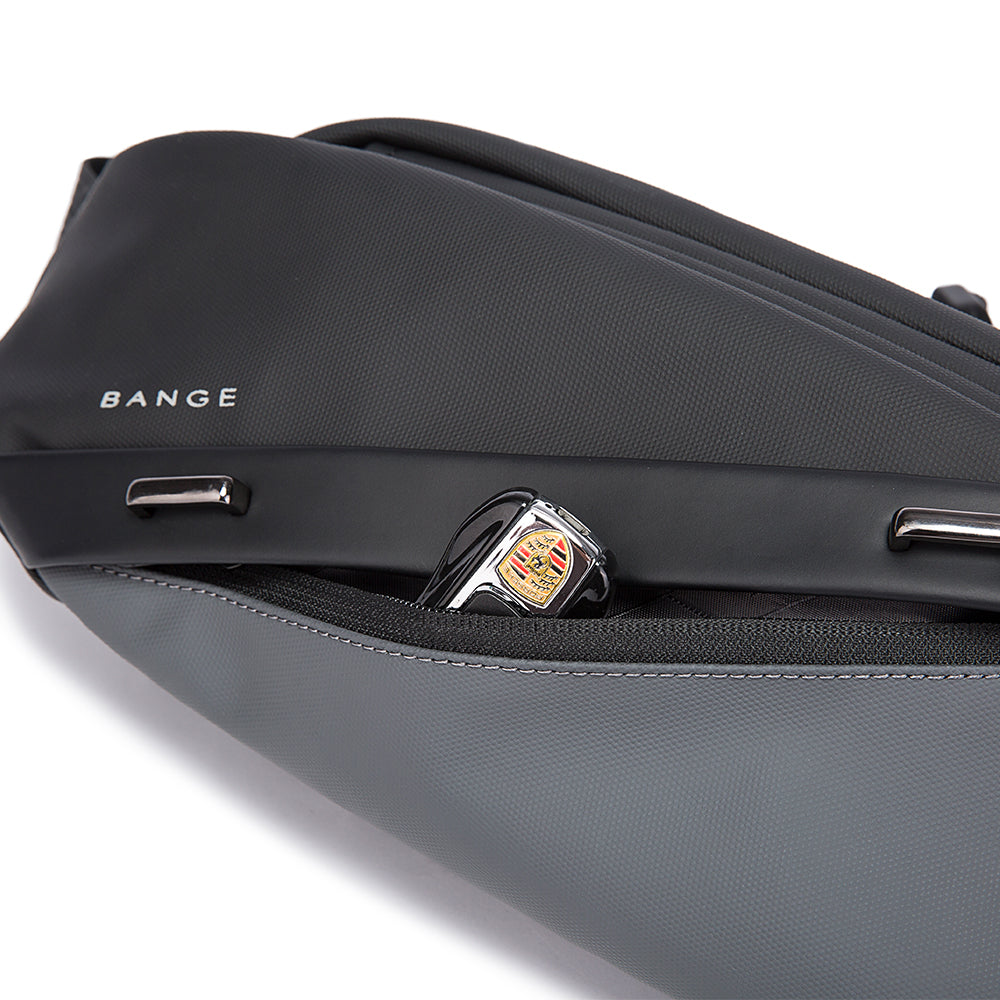 Bange Stylish Waterproof Crossbody Men Korean Style Sling Bag BG 7295 Grey