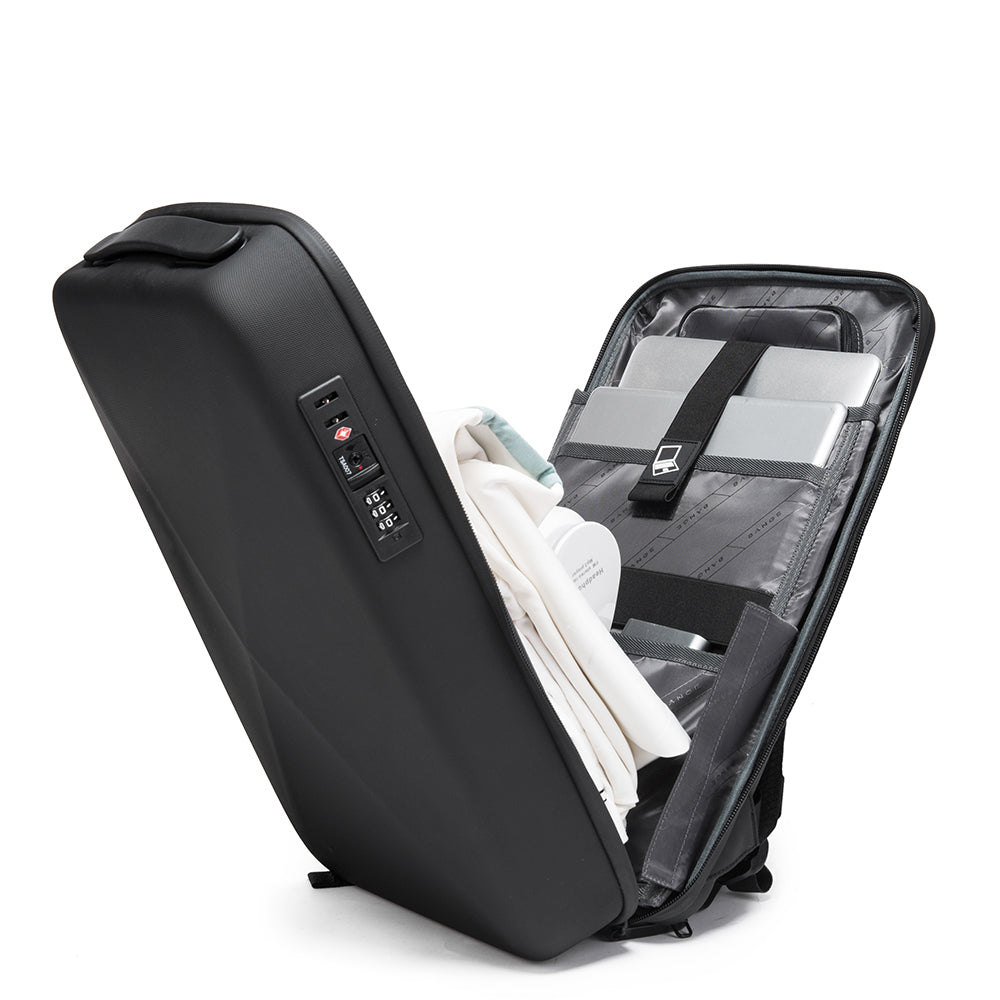 BANGE USB TSA Lock Waterproof Men Laptop Backpack Hard Outside Model 22092