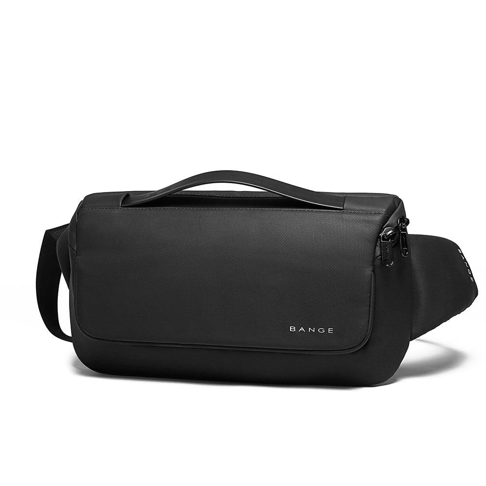 Bange Waterproof Anti Theft Shoulder CrossBody Sling Bag Model BG 77202 Black