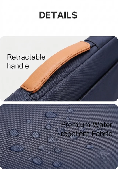 Bange 6802 Blue New Protective Water Resistant 14 inch Laptop &amp; Mac Book Sleeve With Handle