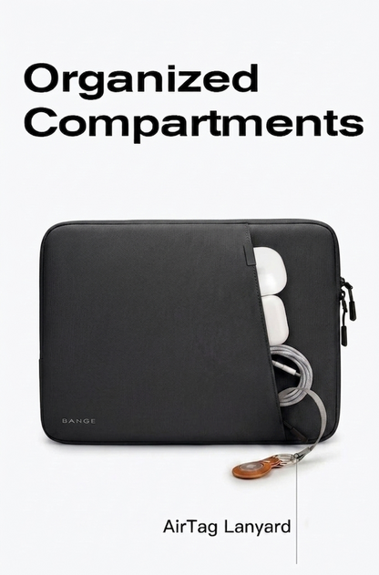 Bange 6801D Black new protective water resistant 15inch laptop sleeve