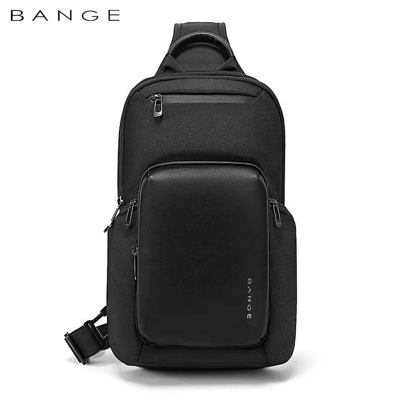 Bange Waterproof Shoulder CrossBody Sling Bag Model BG 7718 Black